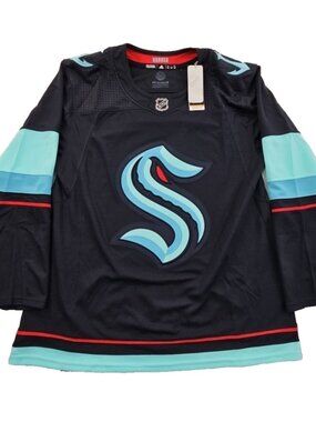 Adidas PRIMEGREEN Seattle Kraken Hockey Jersey NHL Men’s Size 54 XL NWT Official